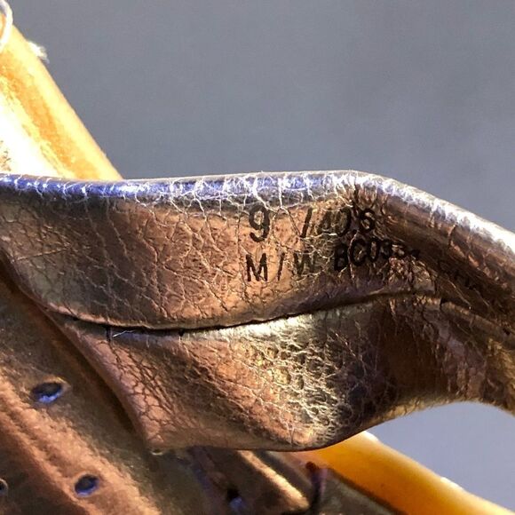 Womens BOC Born Concept Metallic Silver Slip On Sandals / Size 9 - Picture 9 of 9